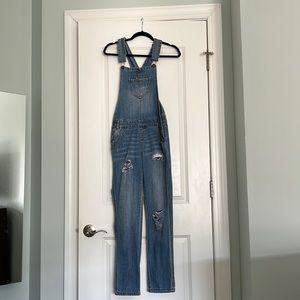 American Rag Straight Leg Denim Overalls
